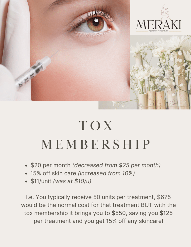 Membership | Meraki Aesthetics and Company PLLC | Cornelius, NC