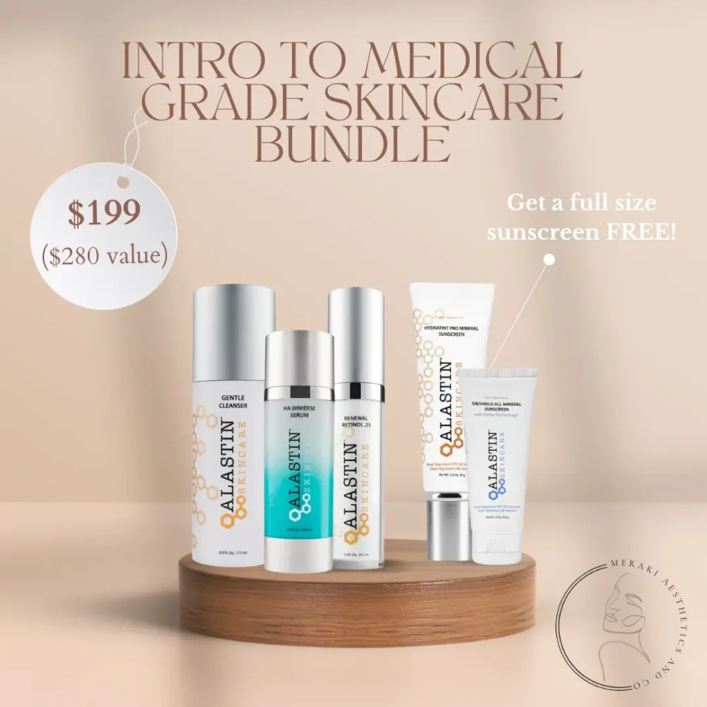intro to medical grade bundle | Meraki Aesthetics and Company PLLC | Cornelius, NC